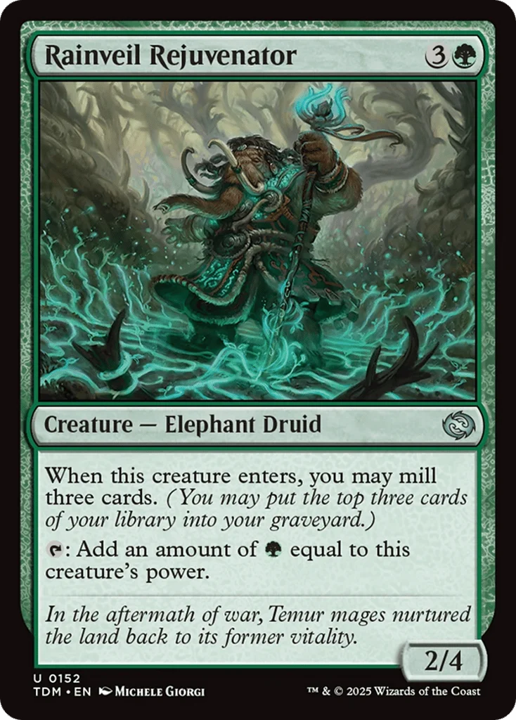 Rainveil Rejuvenator · Tarkir: Dragonstorm
