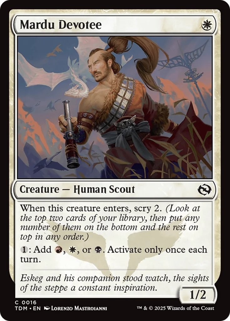 Mardu Devotee · Tarkir: Dragonstorm