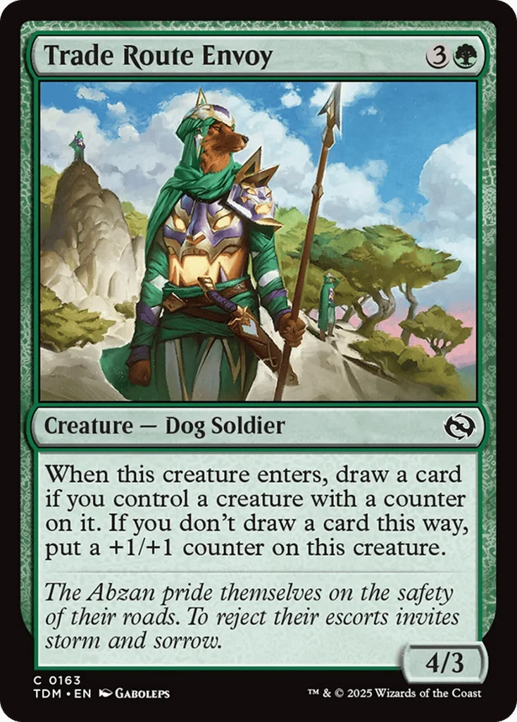 Trade Route Envoy · Tarkir: Dragonstorm