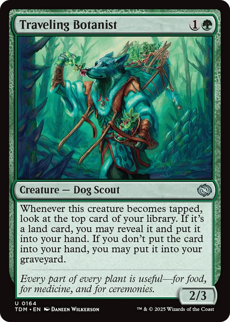 Traveling Botanist · Tarkir: Dragonstorm