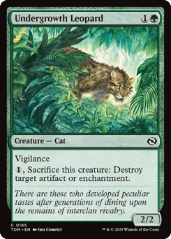 Undergrowth Leopard