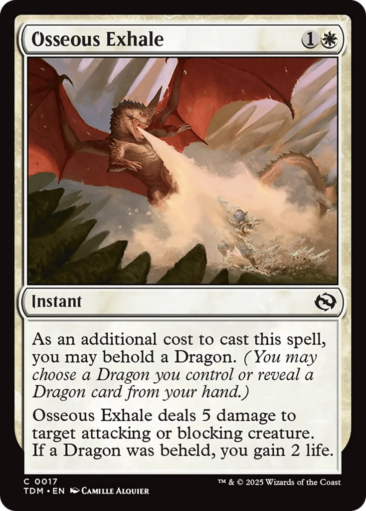 Osseous Exhale · Tarkir: Dragonstorm