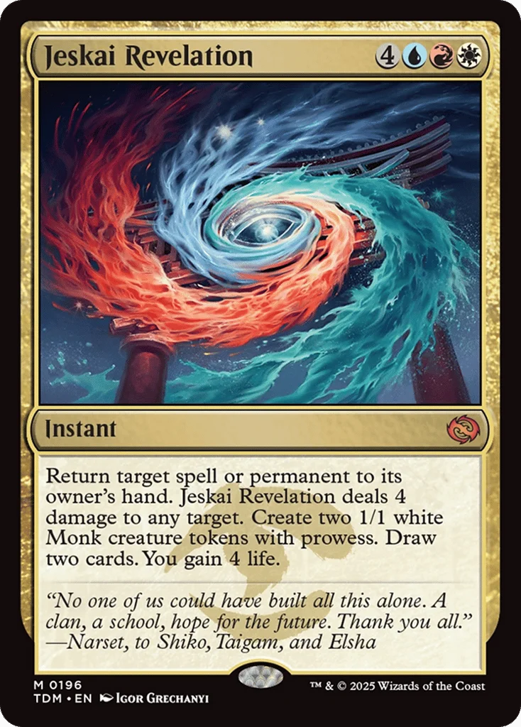 Jeskai Revelation · Tarkir: Dragonstorm