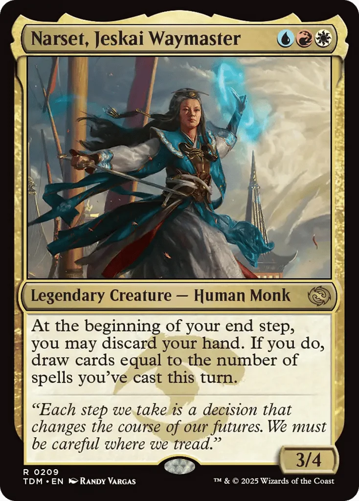Narset, Jeskai Waymaster · Tarkir: Dragonstorm