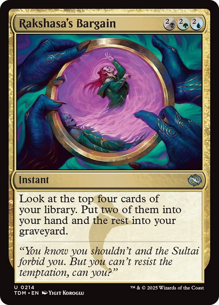 Rakshasa's Bargain · Tarkir: Dragonstorm
