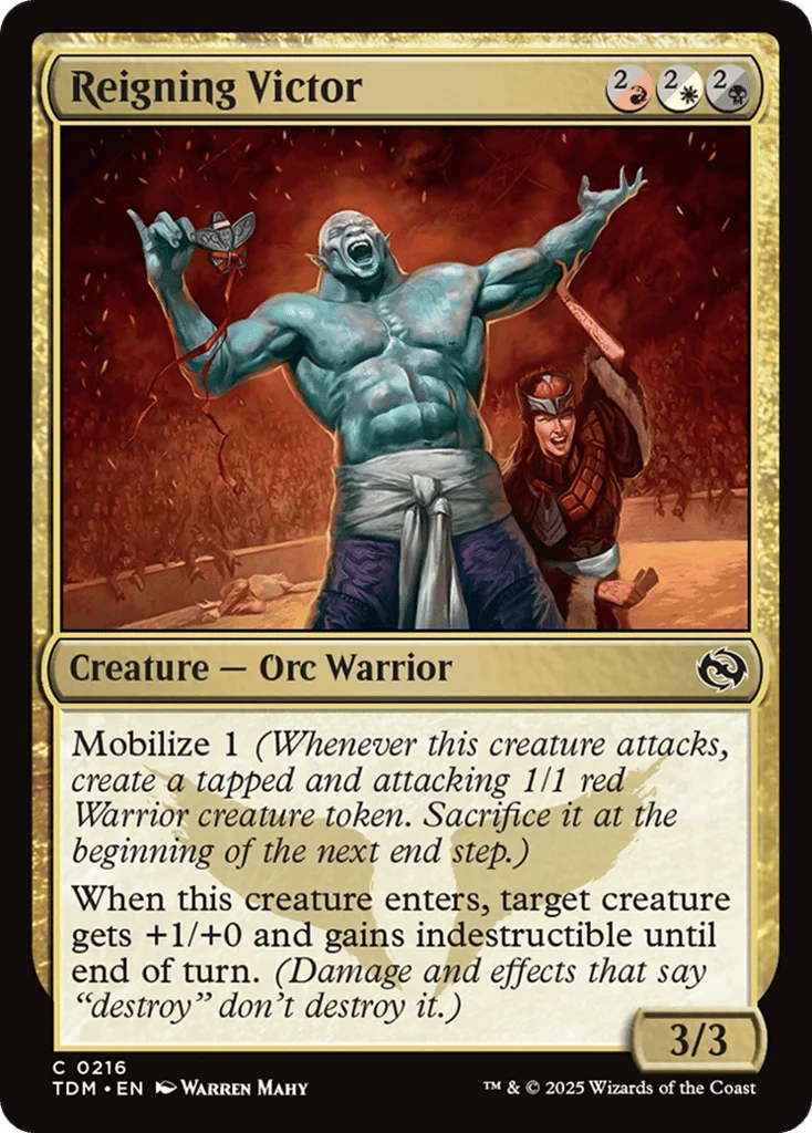 Reigning Victor · Tarkir: Dragonstorm