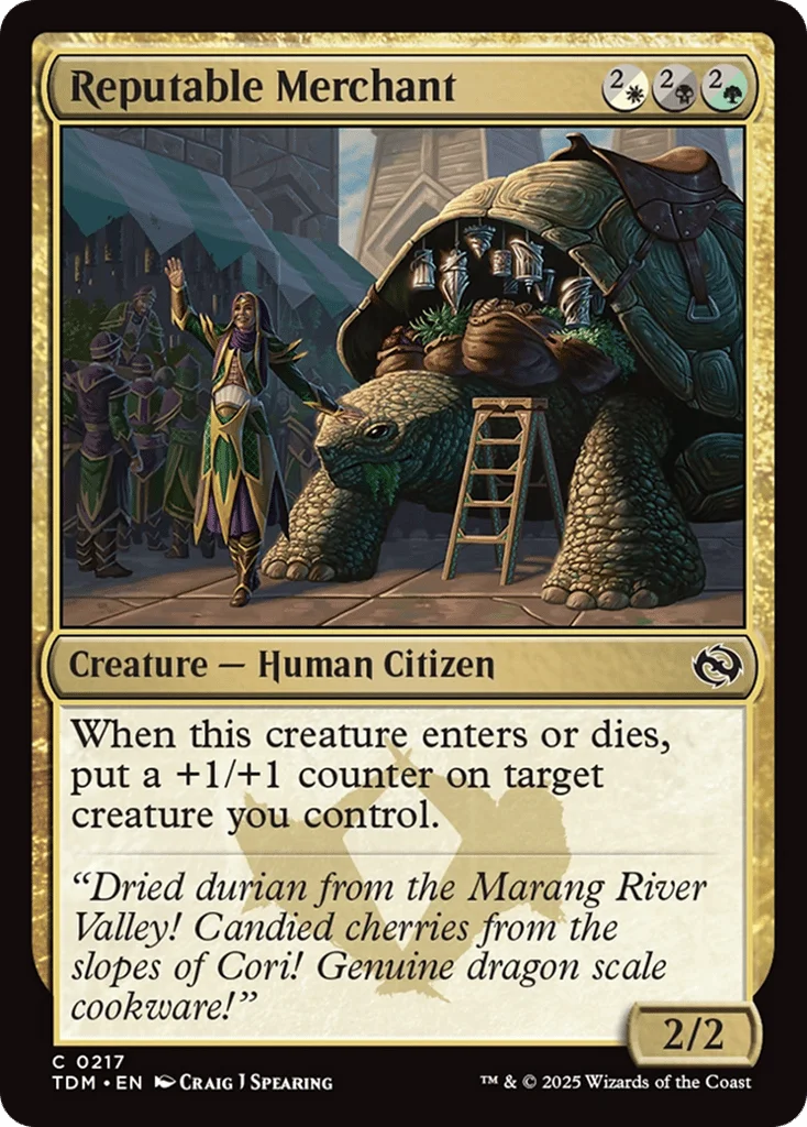 Reputable Merchant · Tarkir: Dragonstorm