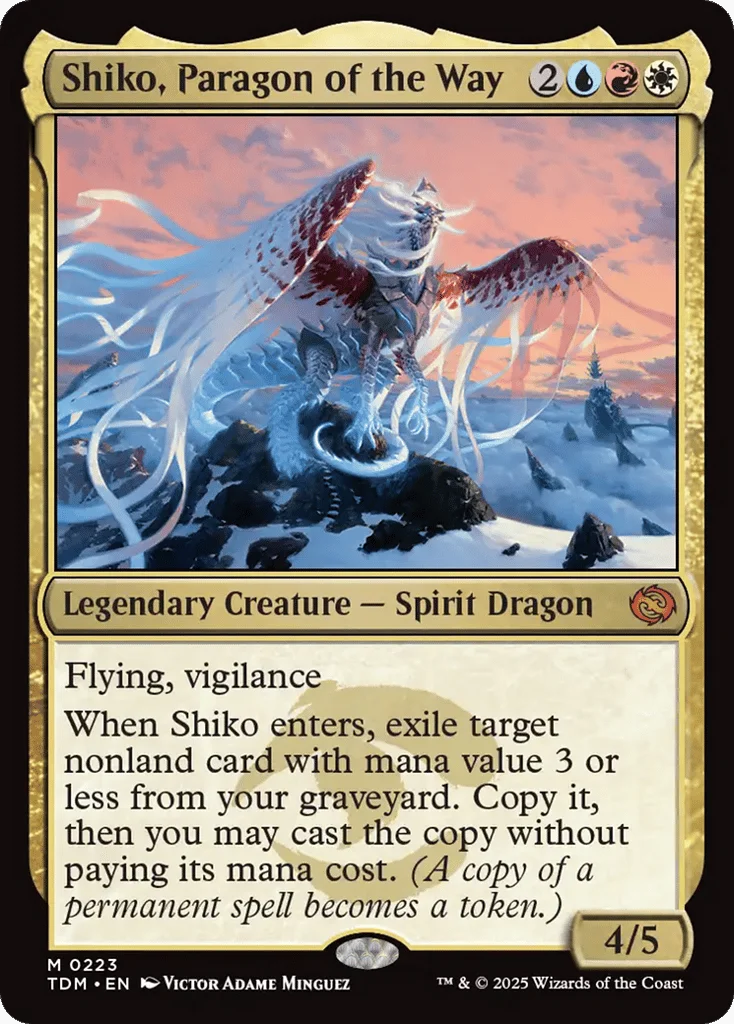 Shiko, Paragon of the Way · Tarkir: Dragonstorm