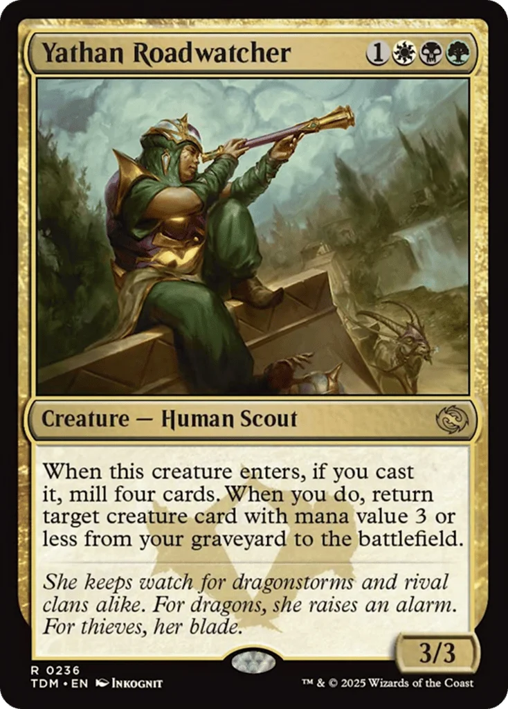 Yathan Roadwatcher · Tarkir: Dragonstorm
