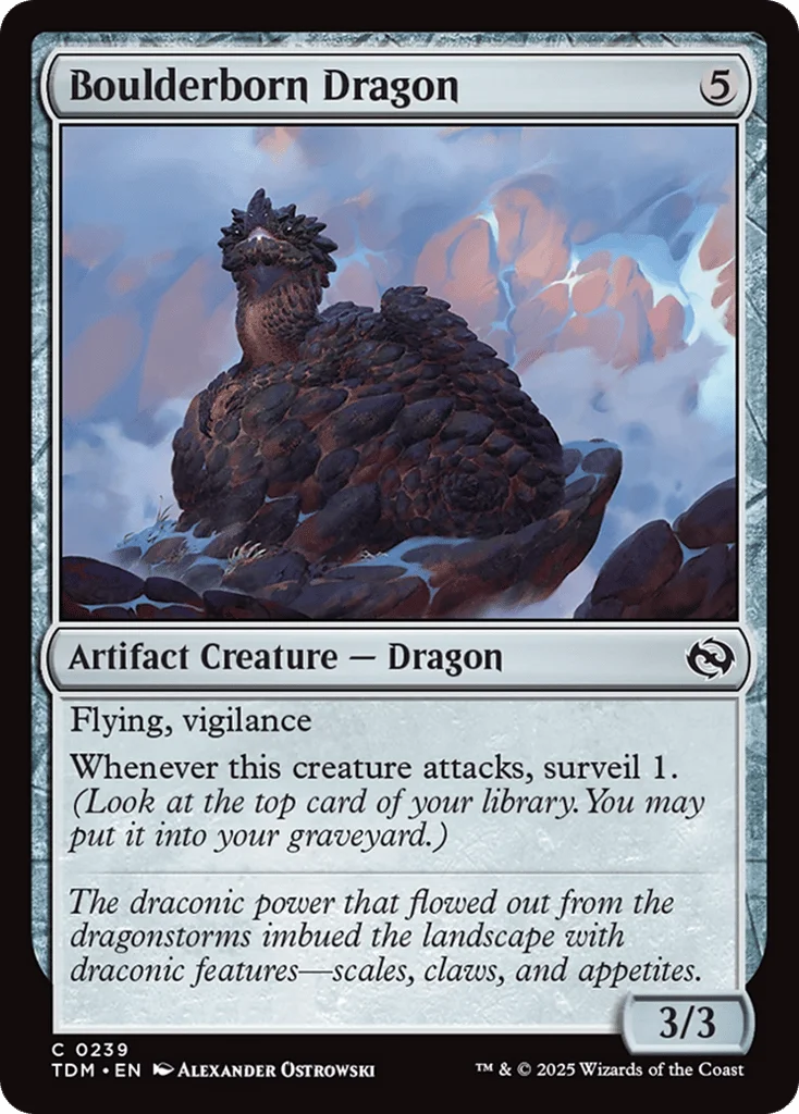 Boulderborn Dragon · Tarkir: Dragonstorm