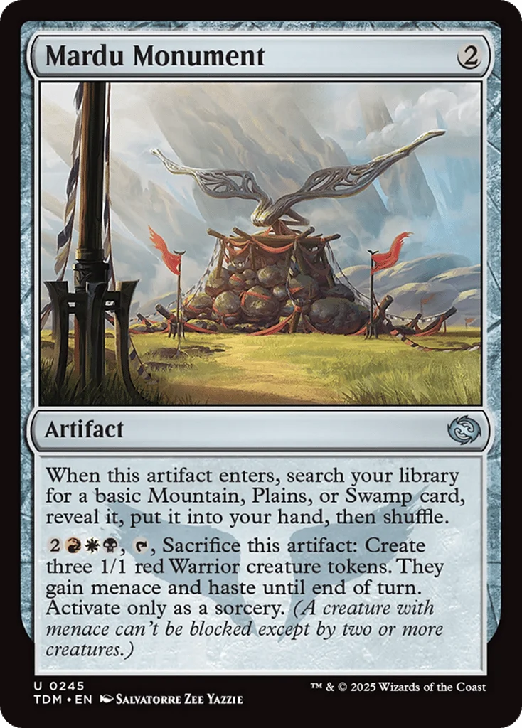 Mardu Monument · Tarkir: Dragonstorm
