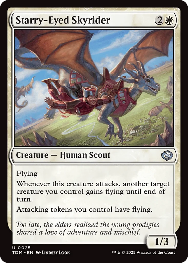 Starry-Eyed Skyrider · Tarkir: Dragonstorm