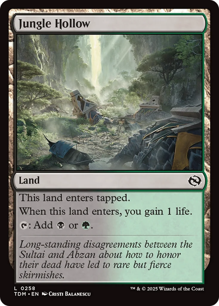 Jungle Hollow · Tarkir: Dragonstorm