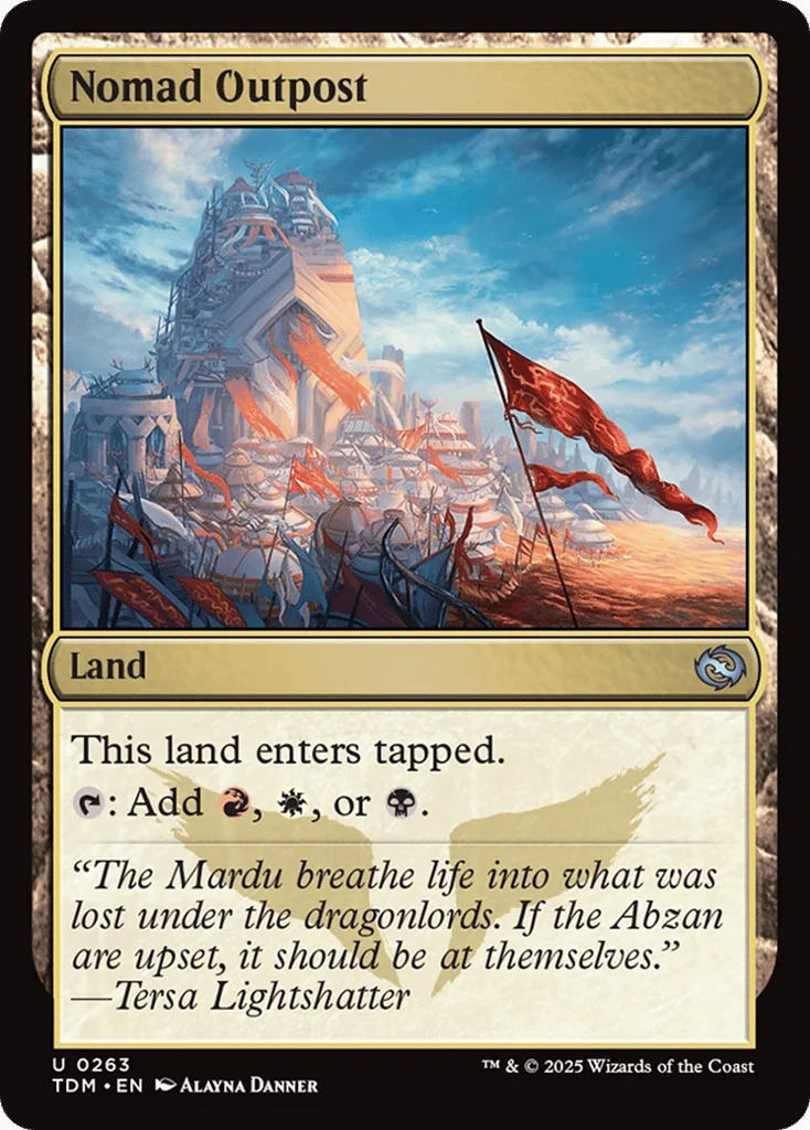 Nomad Outpost · Tarkir: Dragonstorm