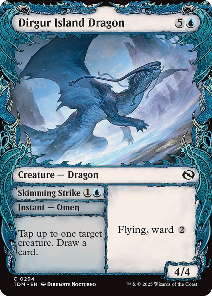 Dirgur Island Dragon // Skimming Strike · Tarkir: Dragonstorm