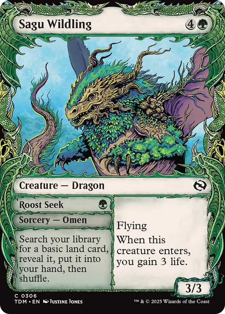 Sagu Wildling // Roost Seek · Tarkir: Dragonstorm