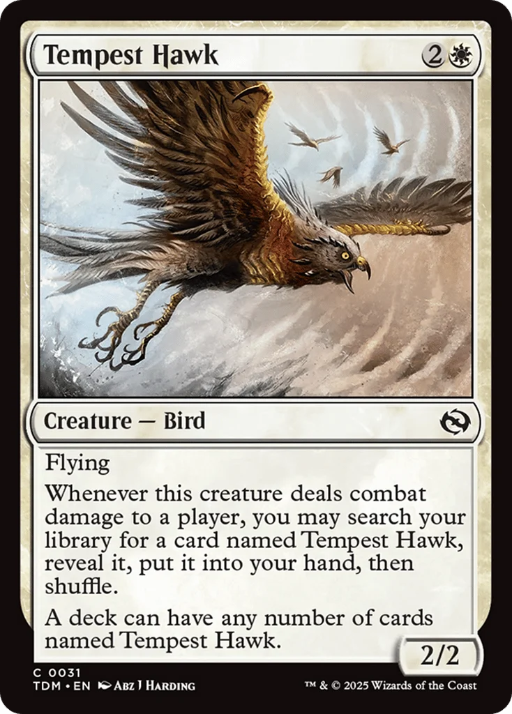 Tempest Hawk · Tarkir: Dragonstorm