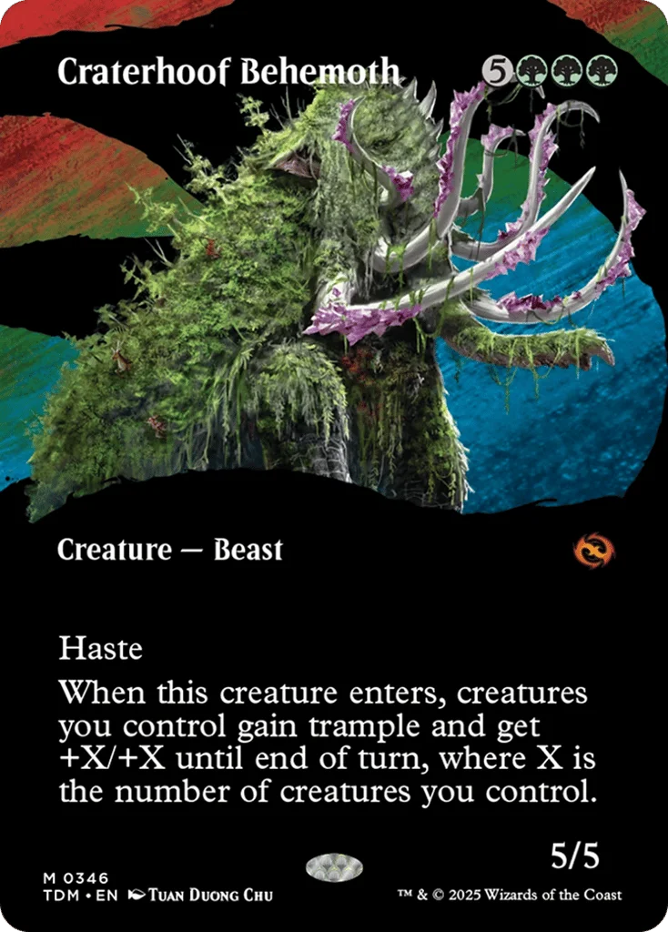Craterhoof Behemoth · Tarkir: Dragonstorm
