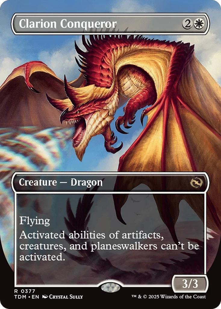 Clarion Conqueror // Clarion Conqueror · Tarkir: Dragonstorm