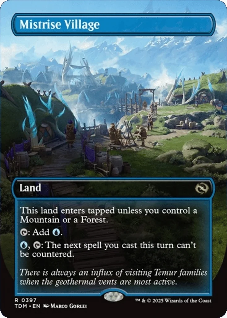 Mistrise Village · Tarkir: Dragonstorm