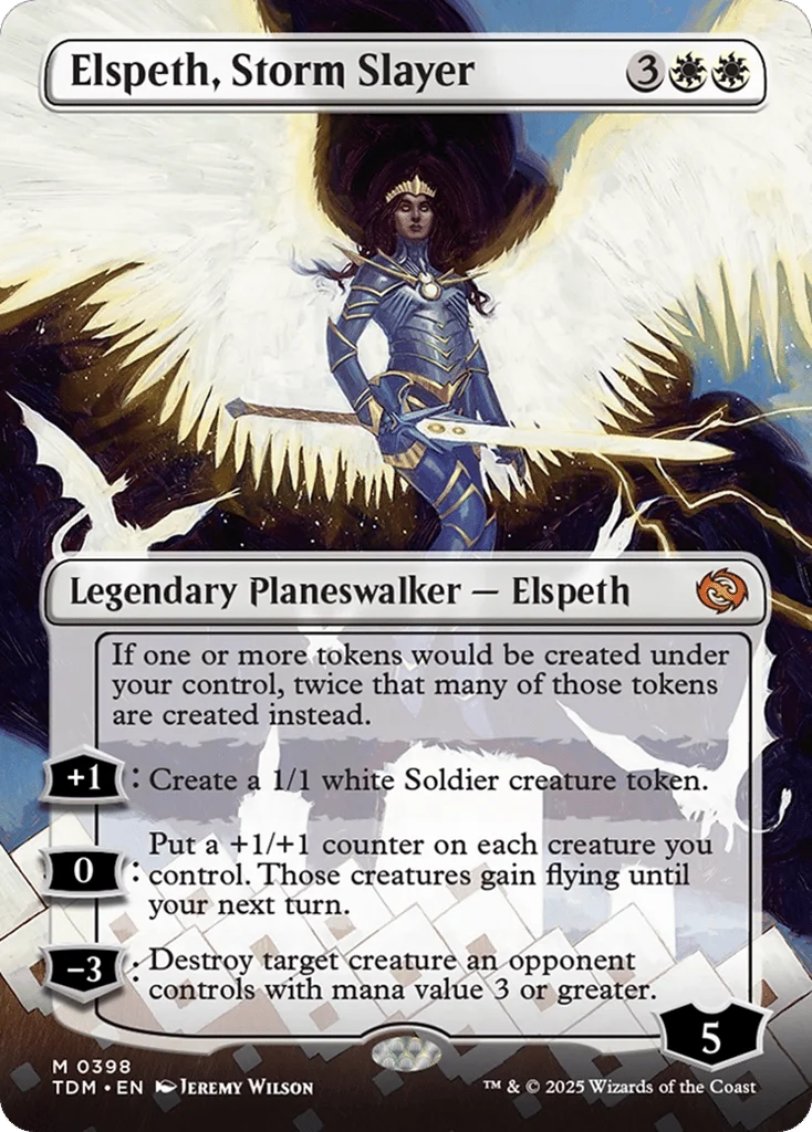 Elspeth, Storm Slayer · Tarkir: Dragonstorm