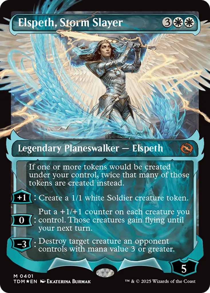 Elspeth, Storm Slayer · Tarkir: Dragonstorm