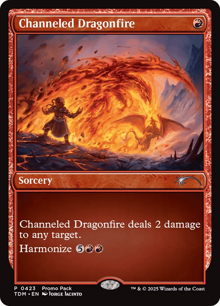 Channeled Dragonfire · Tarkir: Dragonstorm