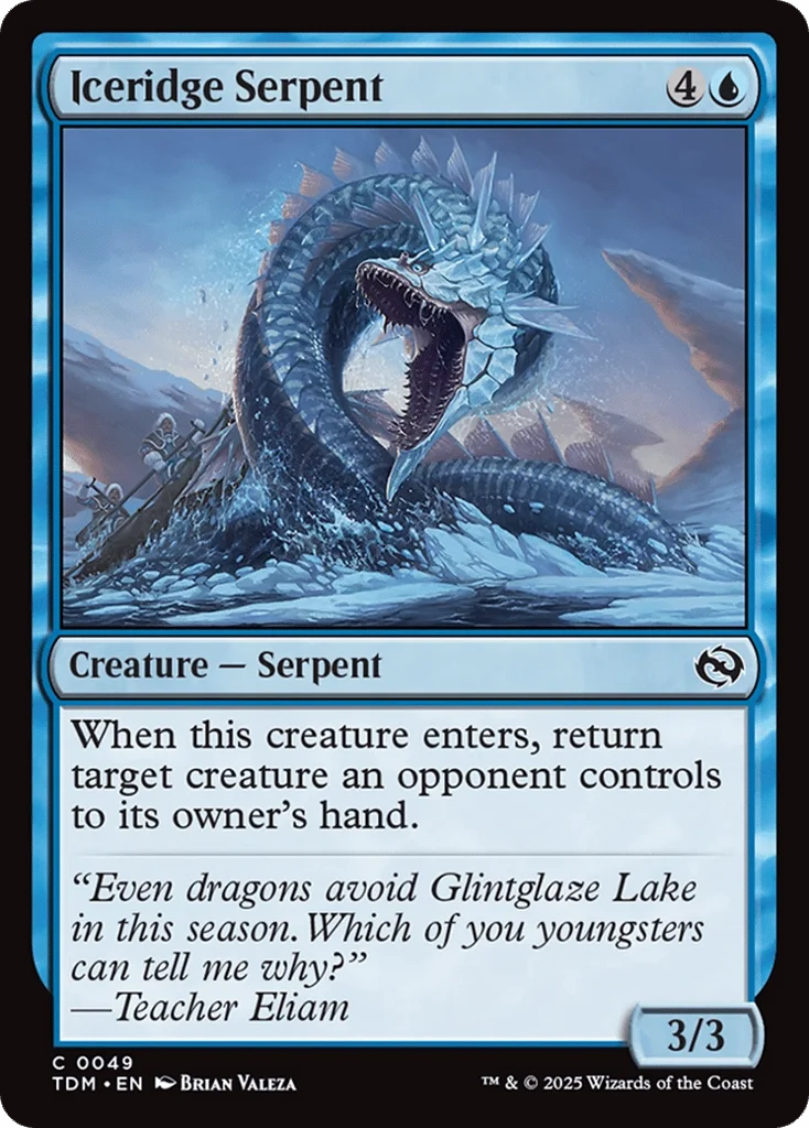 Iceridge Serpent · Tarkir: Dragonstorm