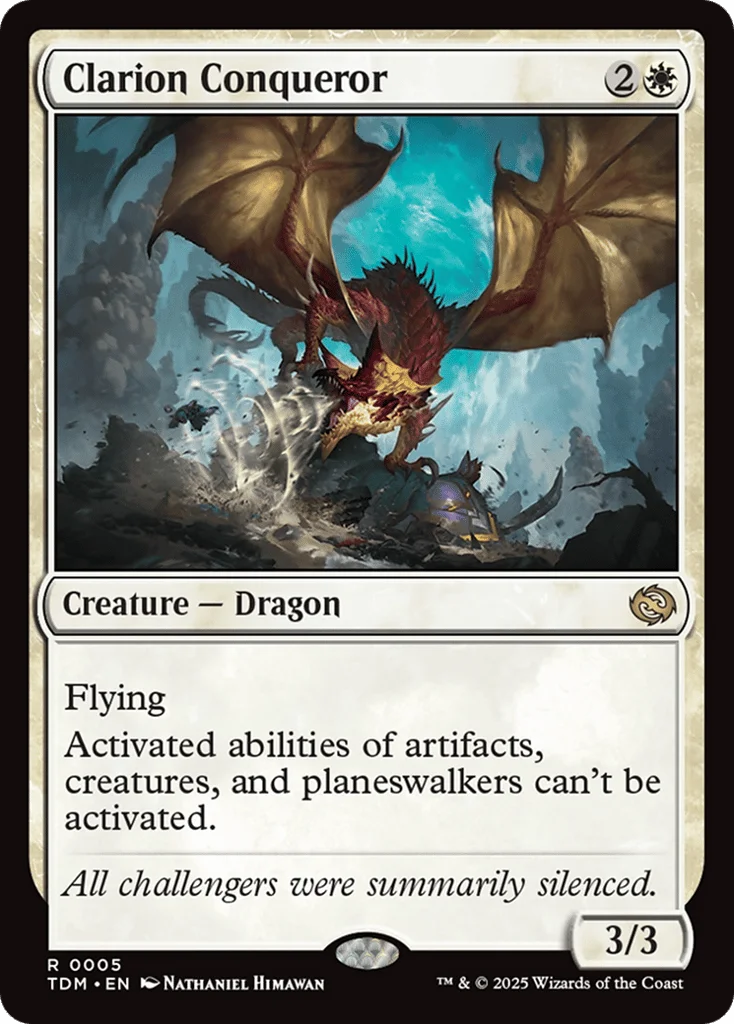 Clarion Conqueror · Tarkir: Dragonstorm