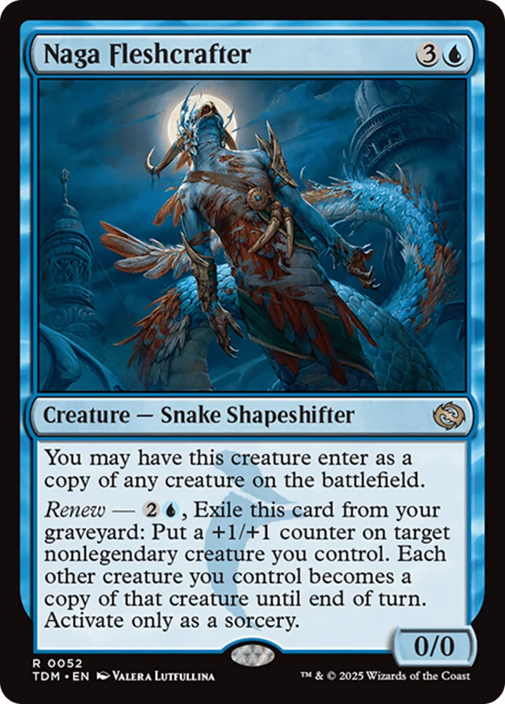Naga Fleshcrafter · Tarkir: Dragonstorm