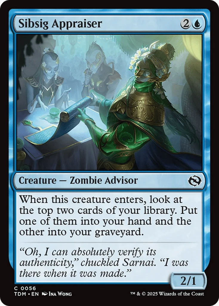 Sibsig Appraiser · Tarkir: Dragonstorm