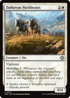 Dalkovan Packbeasts
