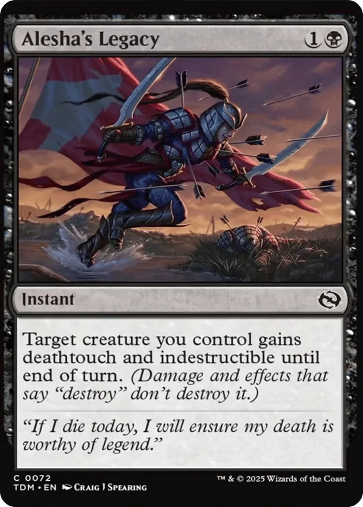 Alesha's Legacy · Tarkir: Dragonstorm