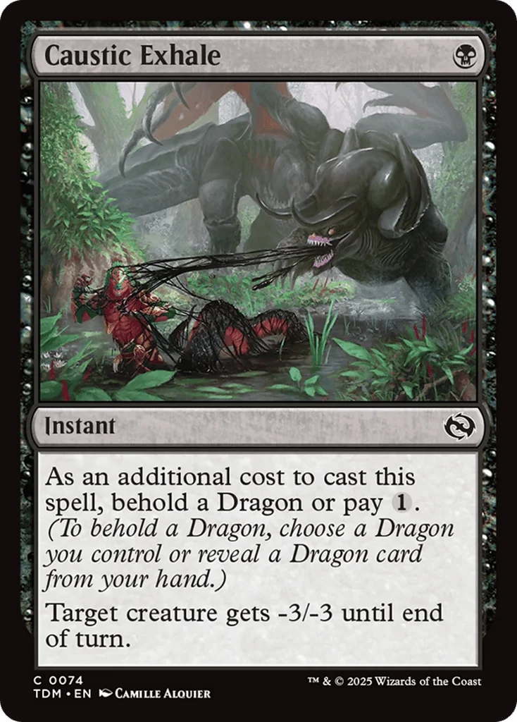 Caustic Exhale · Tarkir: Dragonstorm