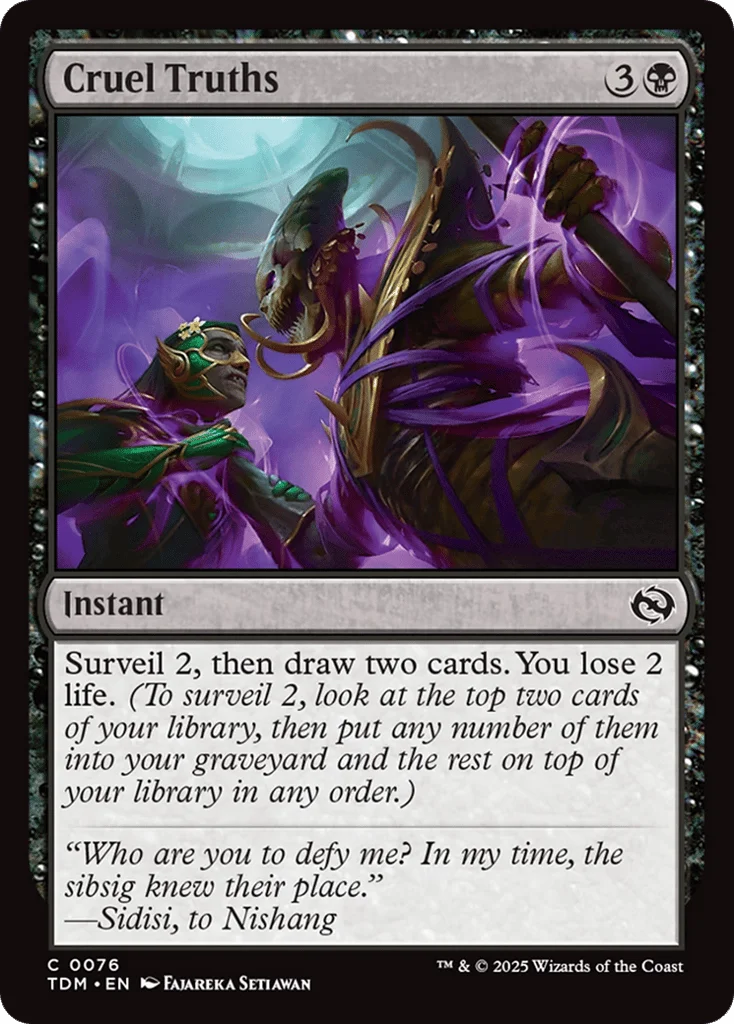 Cruel Truths · Tarkir: Dragonstorm