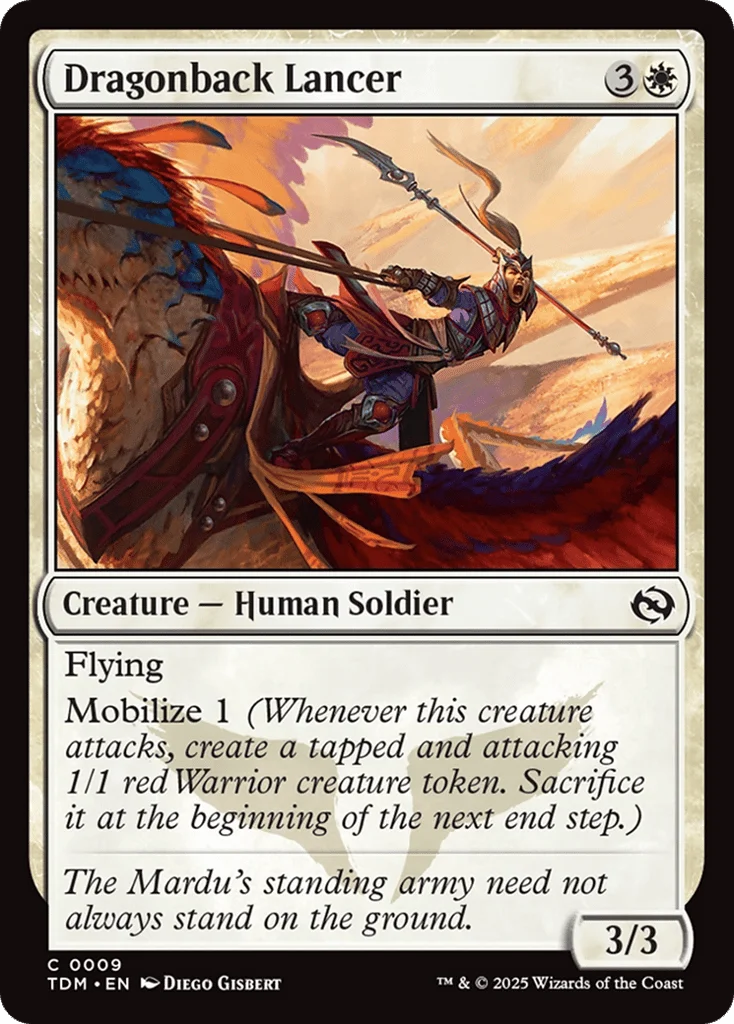 Dragonback Lancer · Tarkir: Dragonstorm