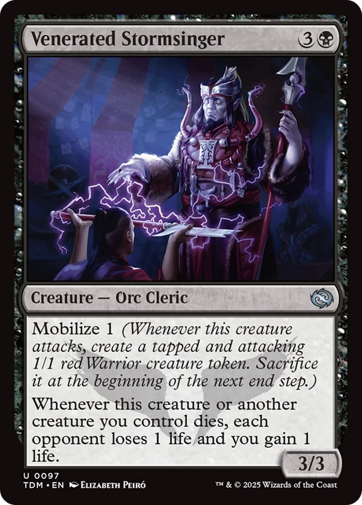 Venerated Stormsinger · Tarkir: Dragonstorm