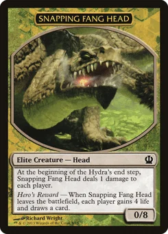 Snapping Fang Head