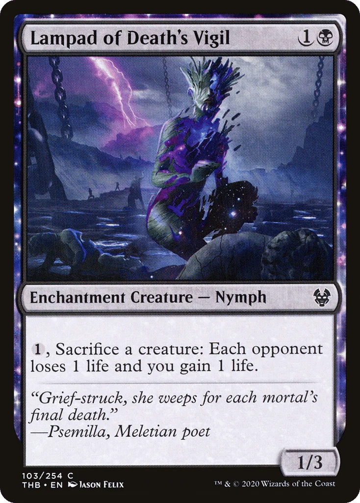 Lampad of Death's Vigil · Theros Beyond Death