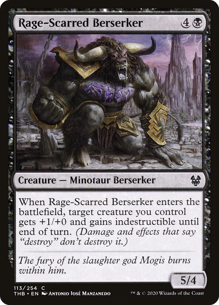 Rage-Scarred Berserker · Theros Beyond Death