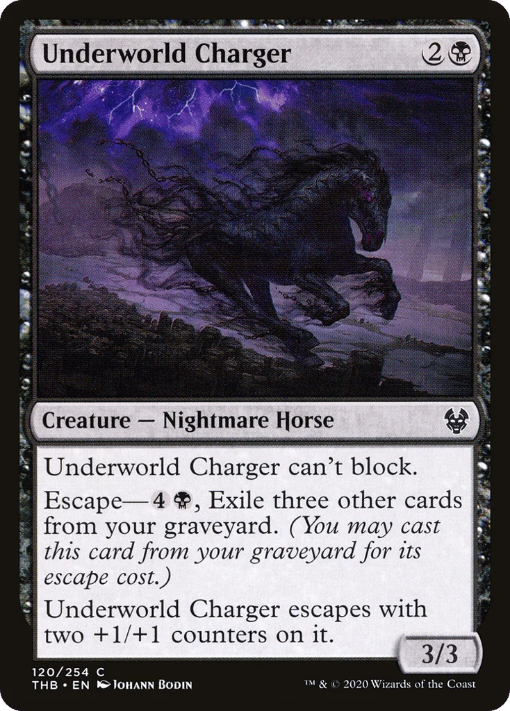 Underworld Charger · Theros Beyond Death