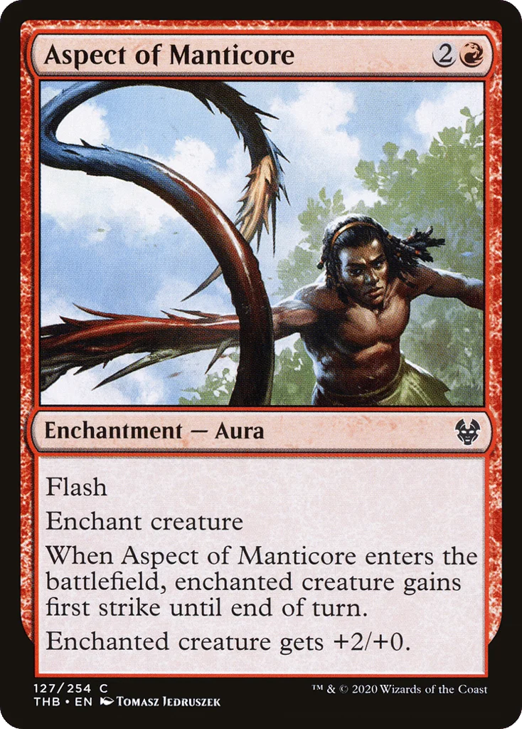 Aspect of Manticore · Theros Beyond Death