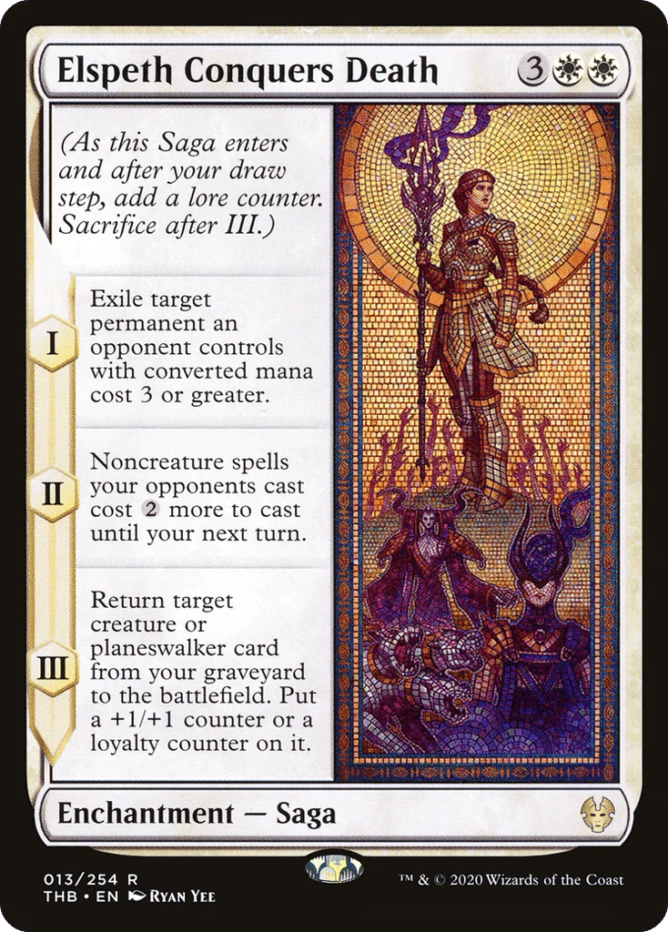 Elspeth Conquers Death · Theros Beyond Death