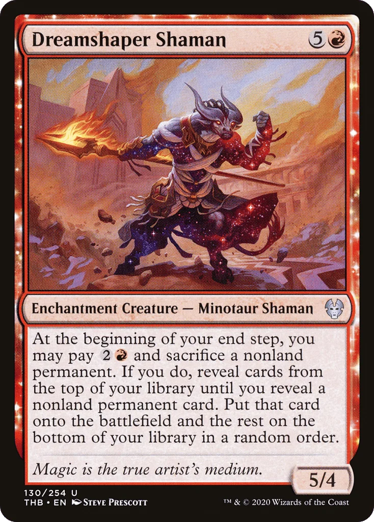 Dreamshaper Shaman · Theros Beyond Death