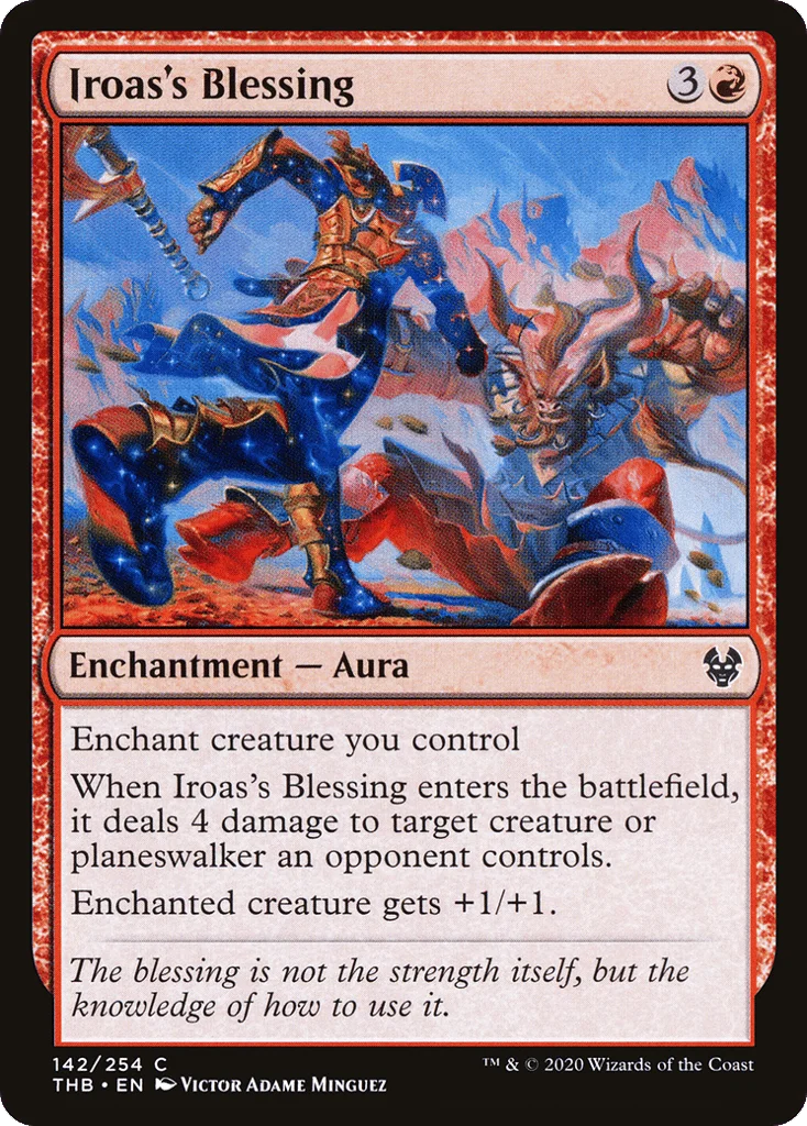 Iroas's Blessing · Theros Beyond Death