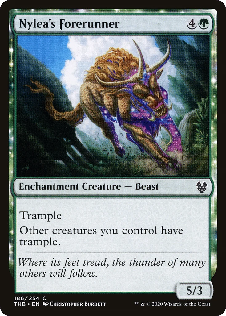 Nylea's Forerunner · Theros Beyond Death