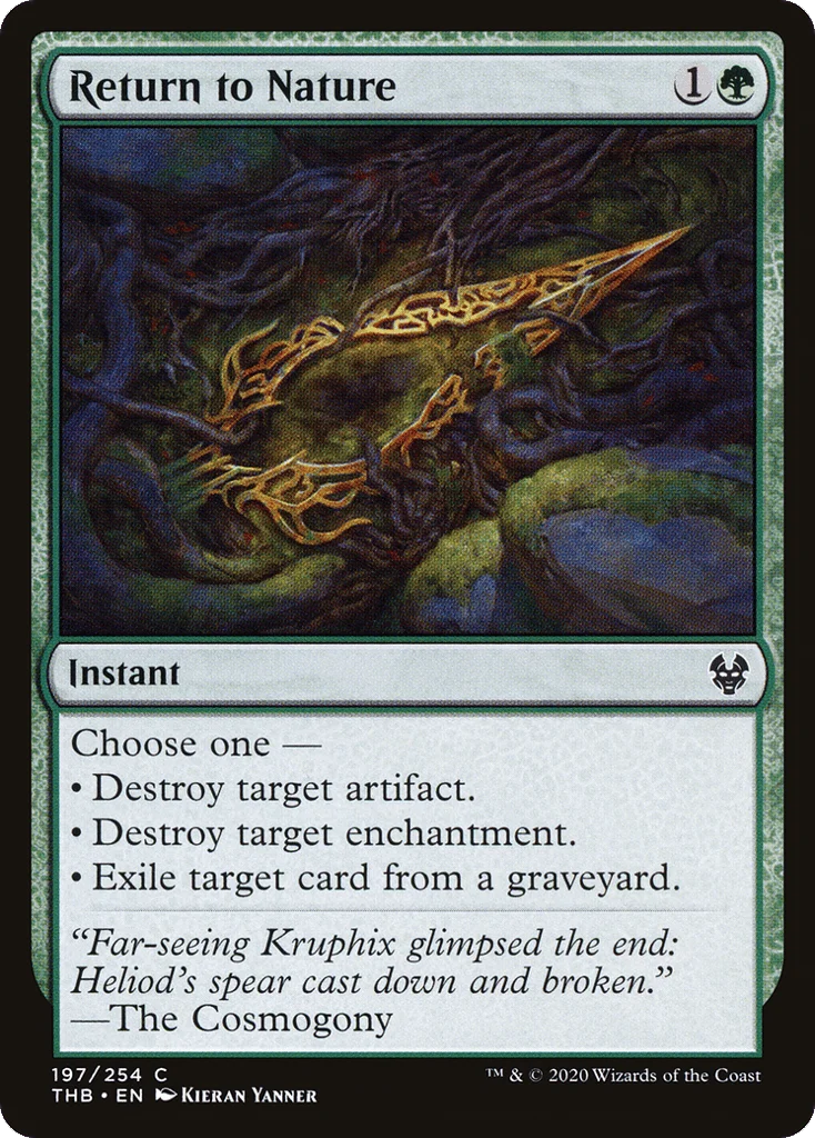 Return to Nature · Theros Beyond Death