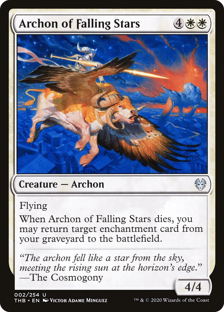 Archon of Falling Stars · Theros Beyond Death