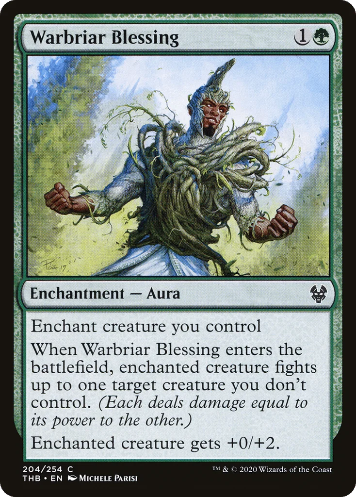 Warbriar Blessing · Theros Beyond Death