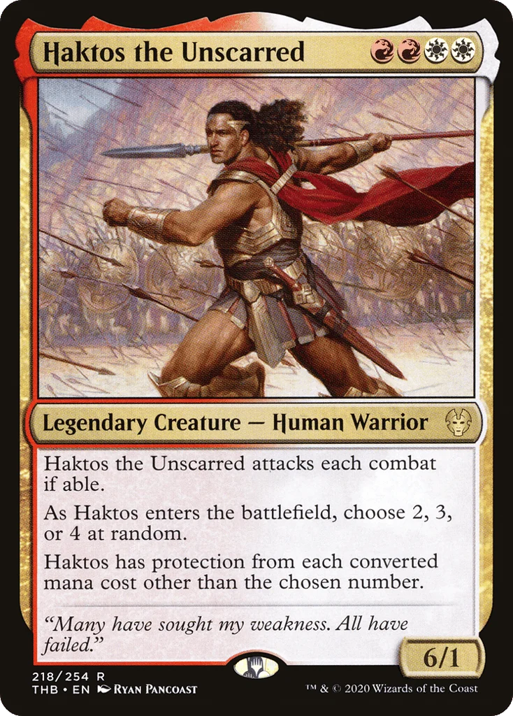 Haktos the Unscarred · Theros Beyond Death